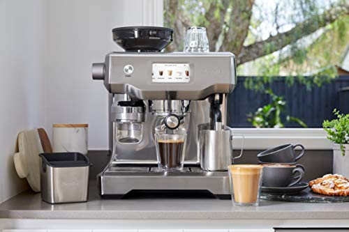 Breville the Barista Touch COFFEE_MAKER, 12.7 x 15.5 x 16 in, Brushed Stainless Steel