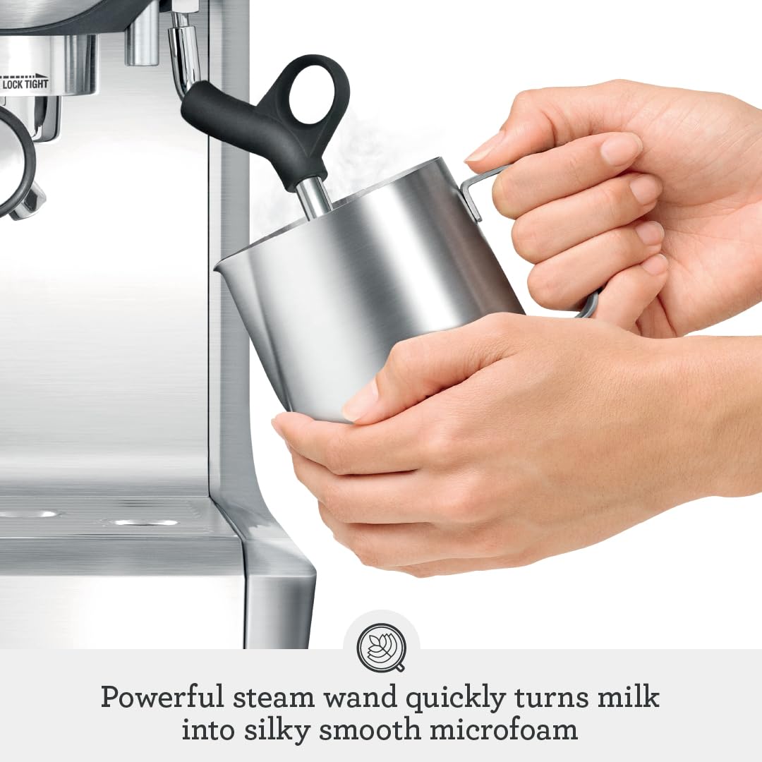 Breville Barista Express Espresso Machine BES870XL, Brushed Stainless Steel (Offered at Amazon)