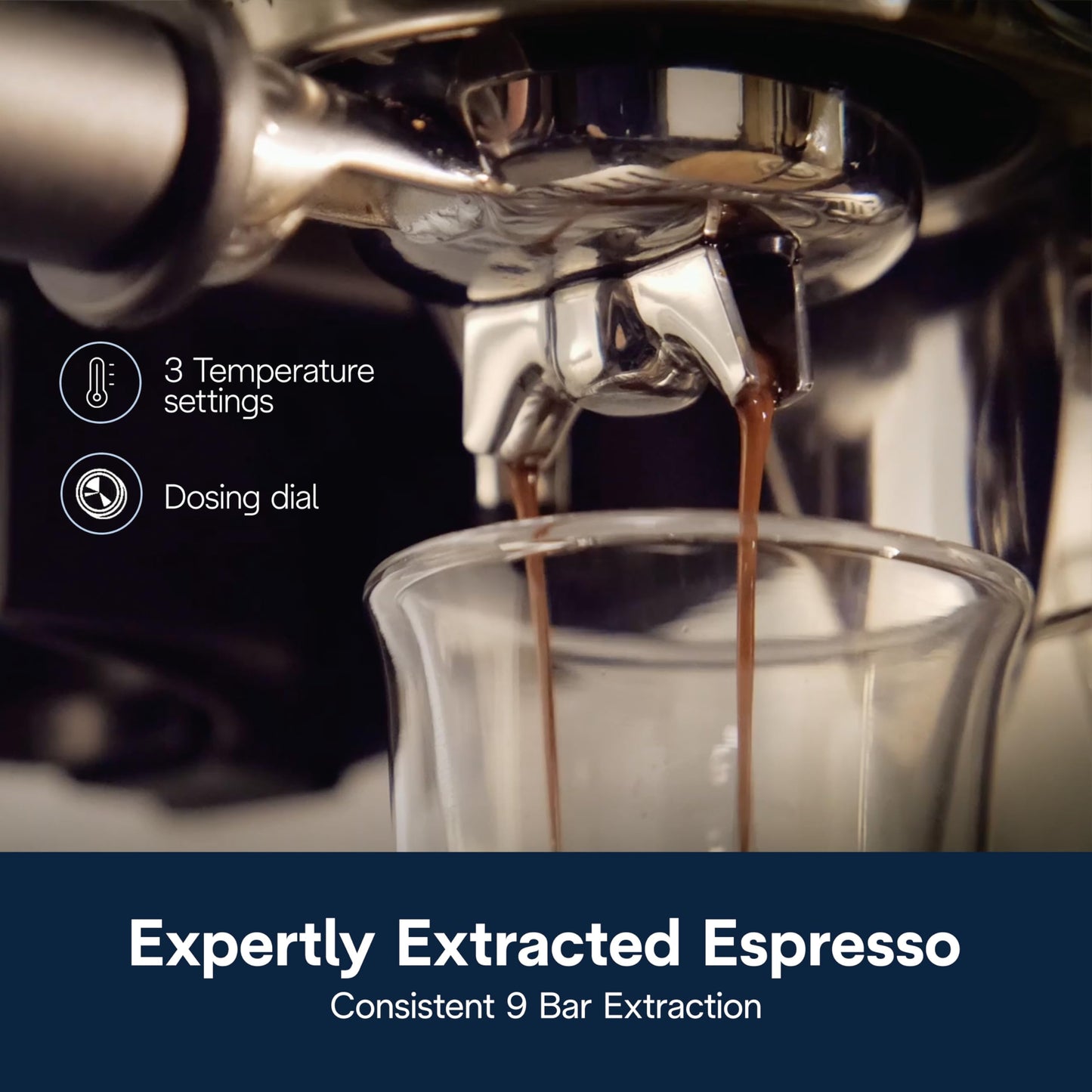 De'Longhi La Specialista Arte Evo Espresso Machine with Cold Brew, Manual Milk Frother, Barista Kit for Latte, Cappuccino, Built-in Grinder, EC9255M