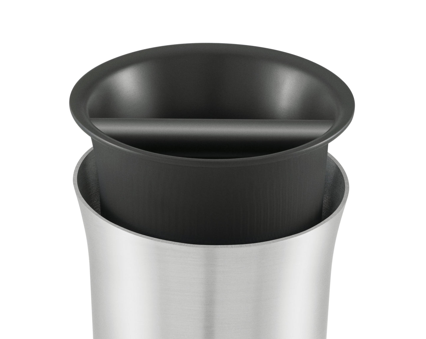 Breville BCB100 Knock Box, Die-cast Espresso Machine Accessory, Silver