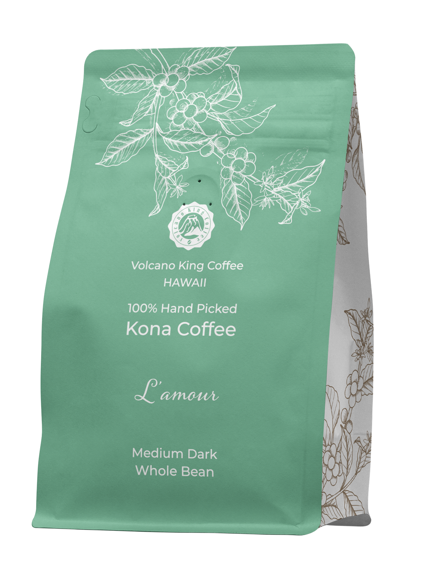 L'amour - Sweet Nutty Aroma - 100% Kona Coffee ROASTED TO ORDER