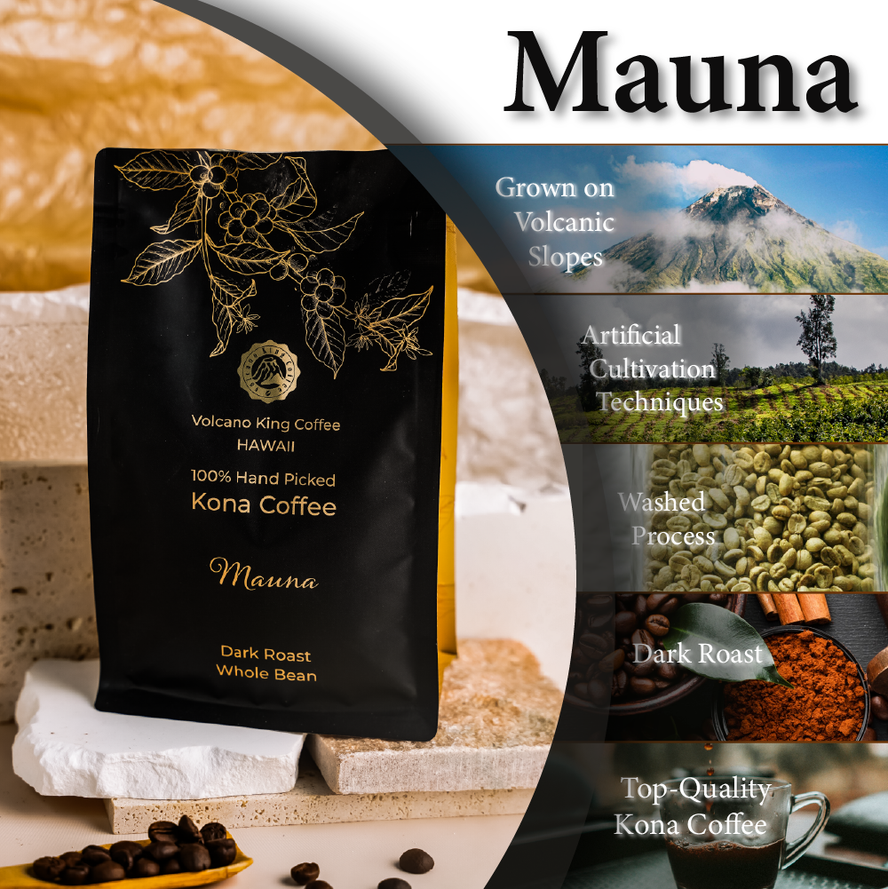 Espresso Enthusiasts - Mauna Roast - 100% KONA COFFEE - ROASTED TO ORDER